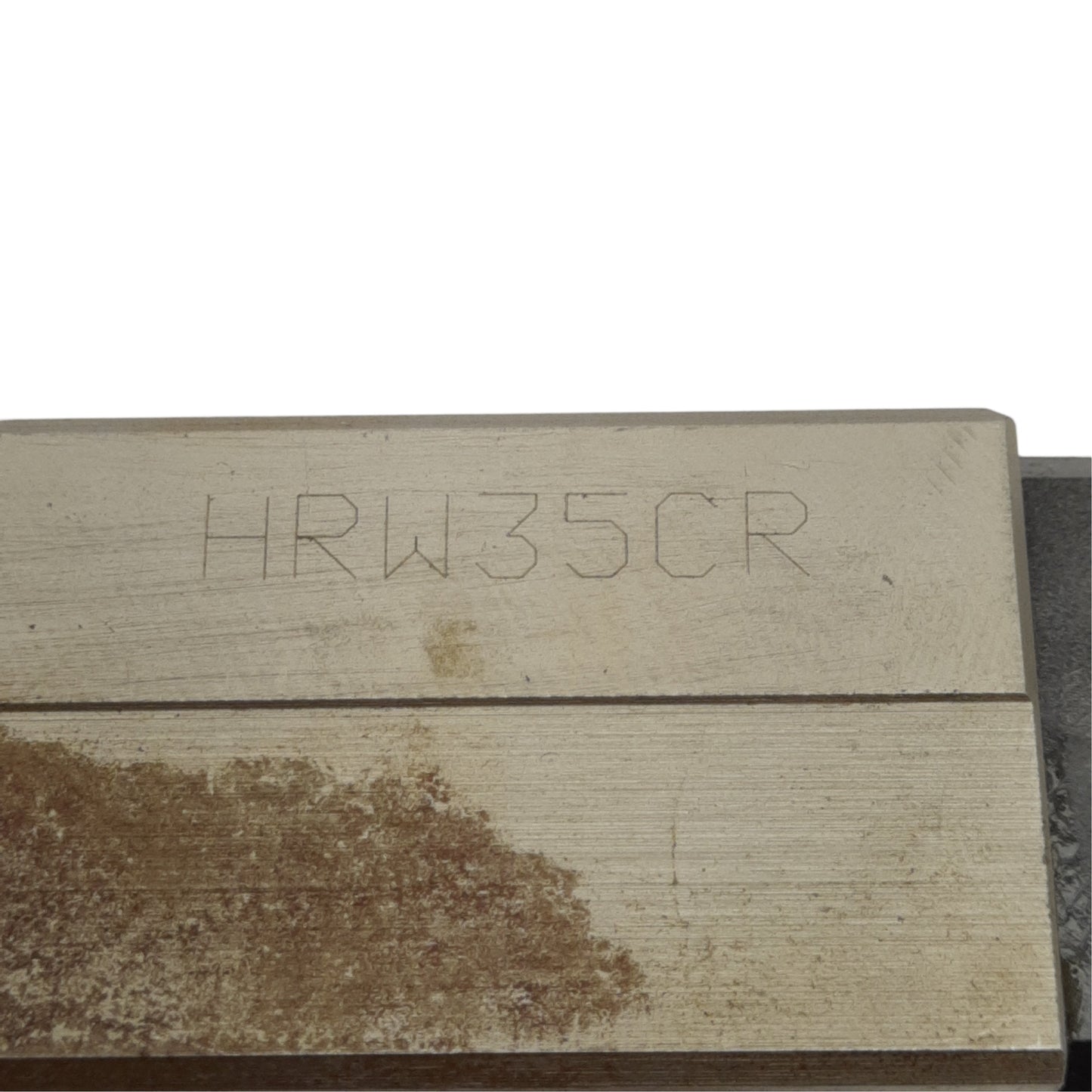 Used THK HRW35CR1UU+600L Linear Guide Assembly, 600mm Rail, 106.6mm x 100mm Carriage
