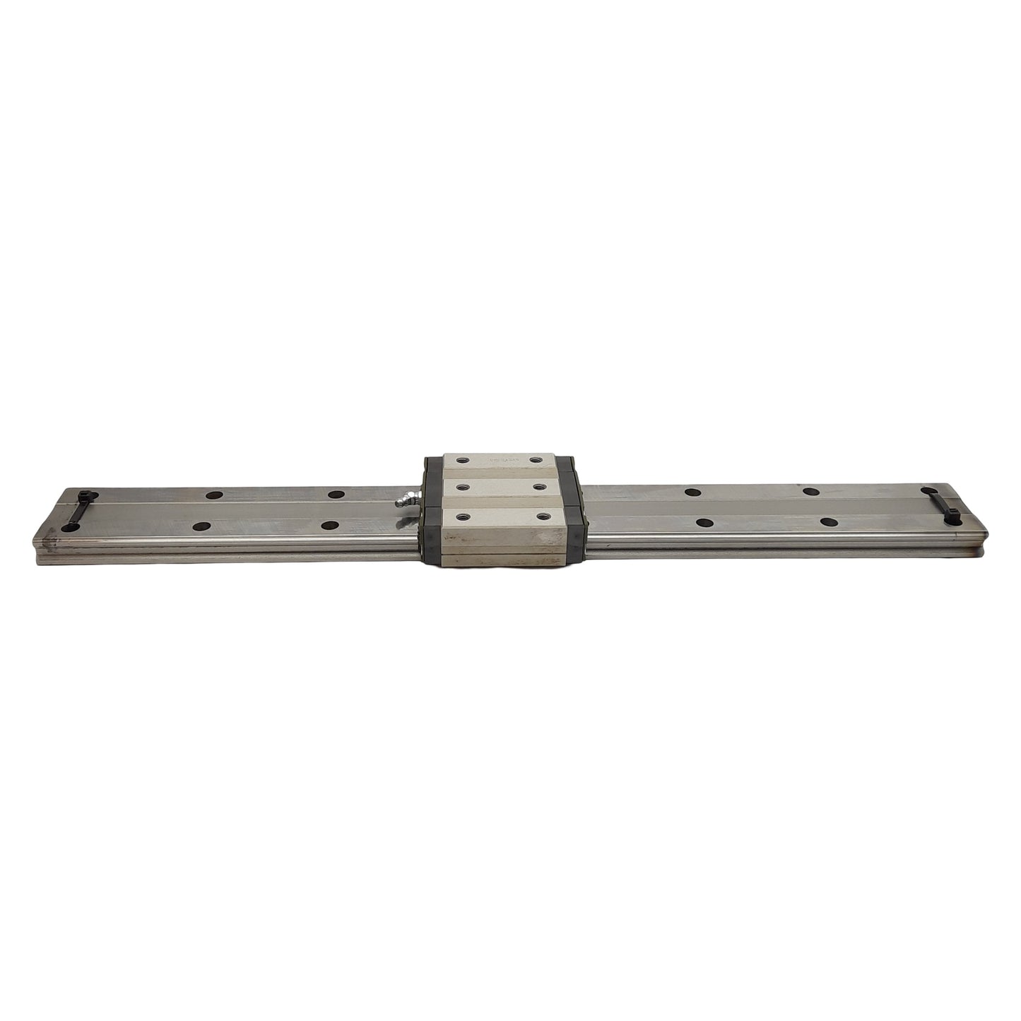 Used THK HRW35CR1UU+600L Linear Guide Assembly, 600mm Rail, 106.6mm x 100mm Carriage