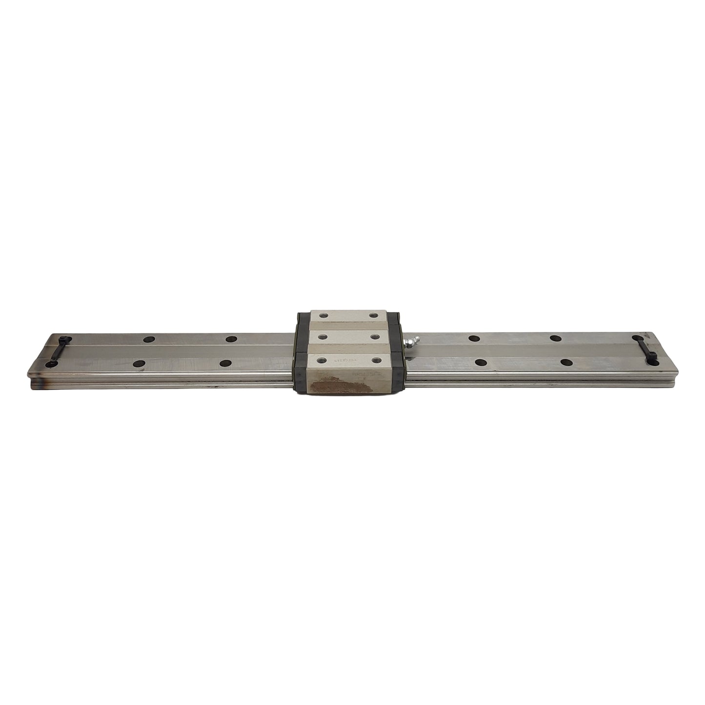 Used THK HRW35CR1UU+600L Linear Guide Assembly, 600mm Rail, 106.6mm x 100mm Carriage