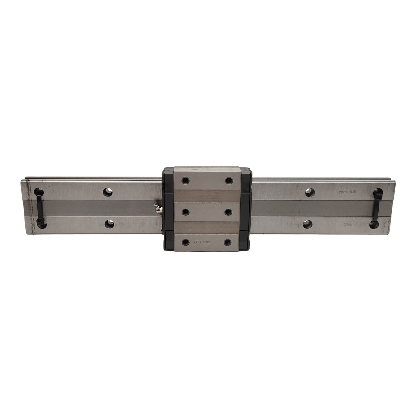 Used THK HRW35CR1UU+440L Linear Guide Assembly, 440mm Rail, 106.6mm x 100mm Carriage