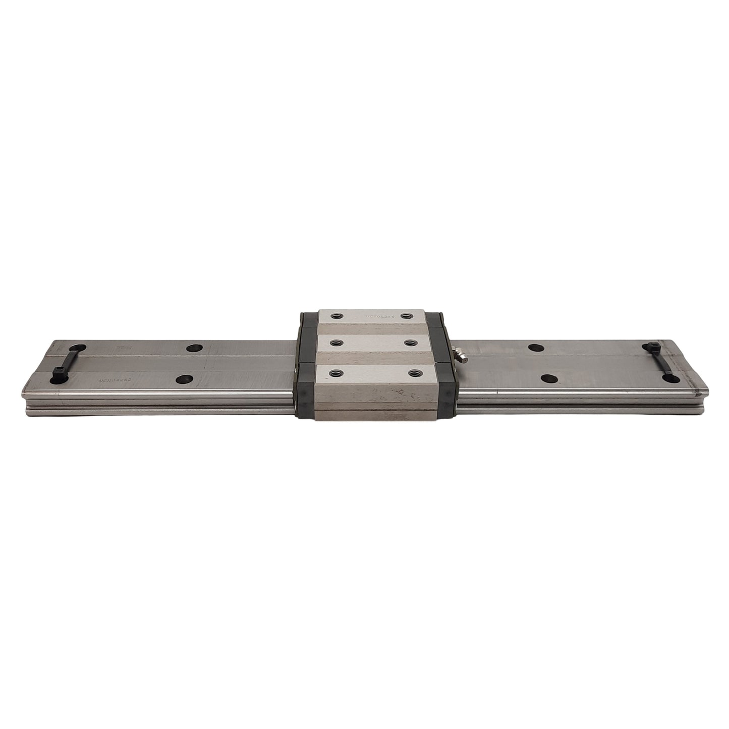 Used THK HRW35CR1UU+440L Linear Guide Assembly, 440mm Rail, 106.6mm x 100mm Carriage
