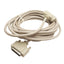 Used L-Com CSMN25MF-25 Molded D-Sub Extension Cable, DB25M to DB25F, 25Ft Length