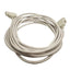 Used L-Com CSMN37MF-25 Molded D-Sub Extension Cable, DB37M to DB37F, 25Ft Length