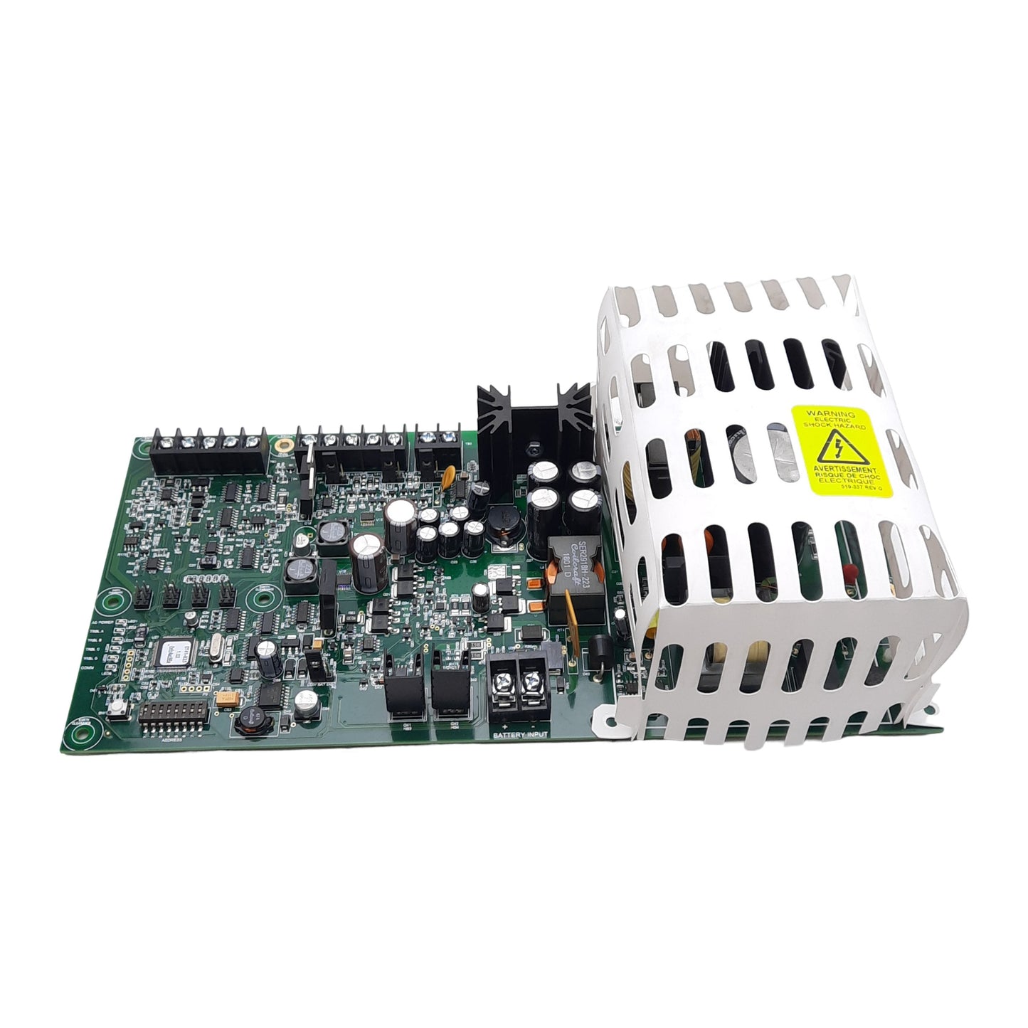 Used Simplex 4009-9601 IDNAC Repeater Fire Alarm Power Supply Control Board
