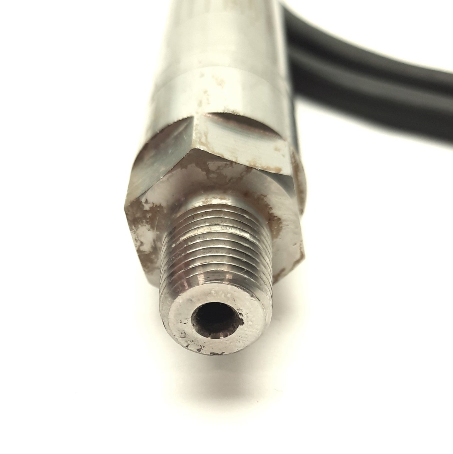 Used KPSI 700S1420A200 Pressure Transducer 0-200PSI 4-20mA 1/4"NPT 9-30VDC 6' Cable