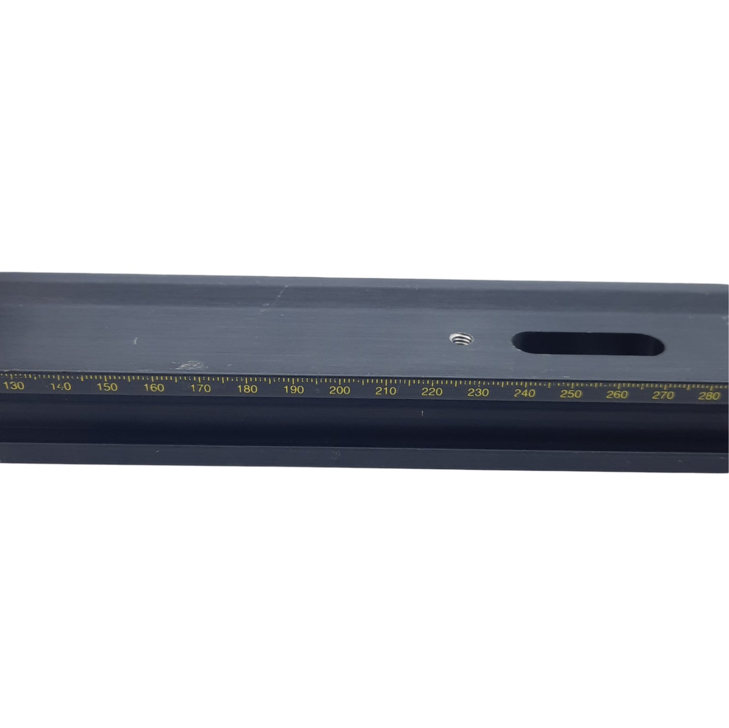 Used Melles Griot Linear Optical Rail, Millimeter Graduations, 50mm x 580mm Length