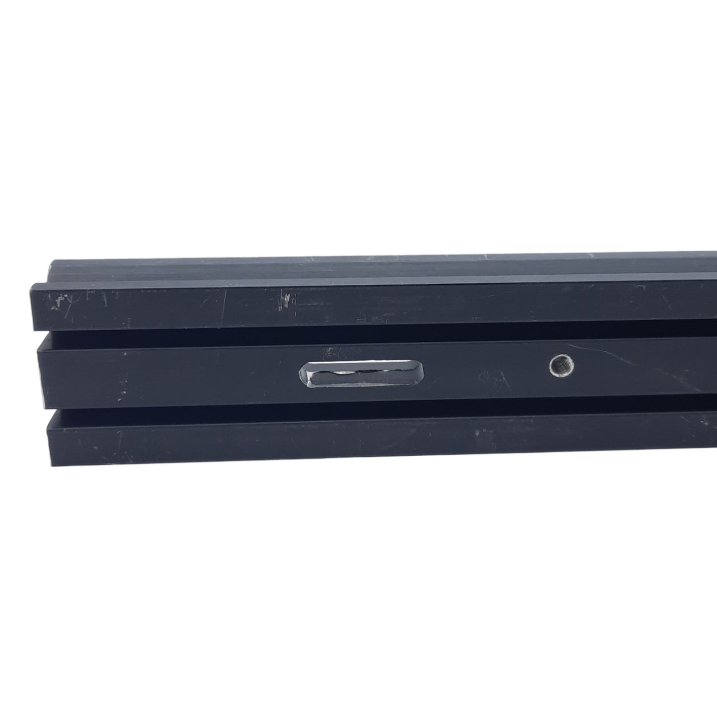 Used Melles Griot Linear Optical Rail, Millimeter Graduations, 50mm x 580mm Length