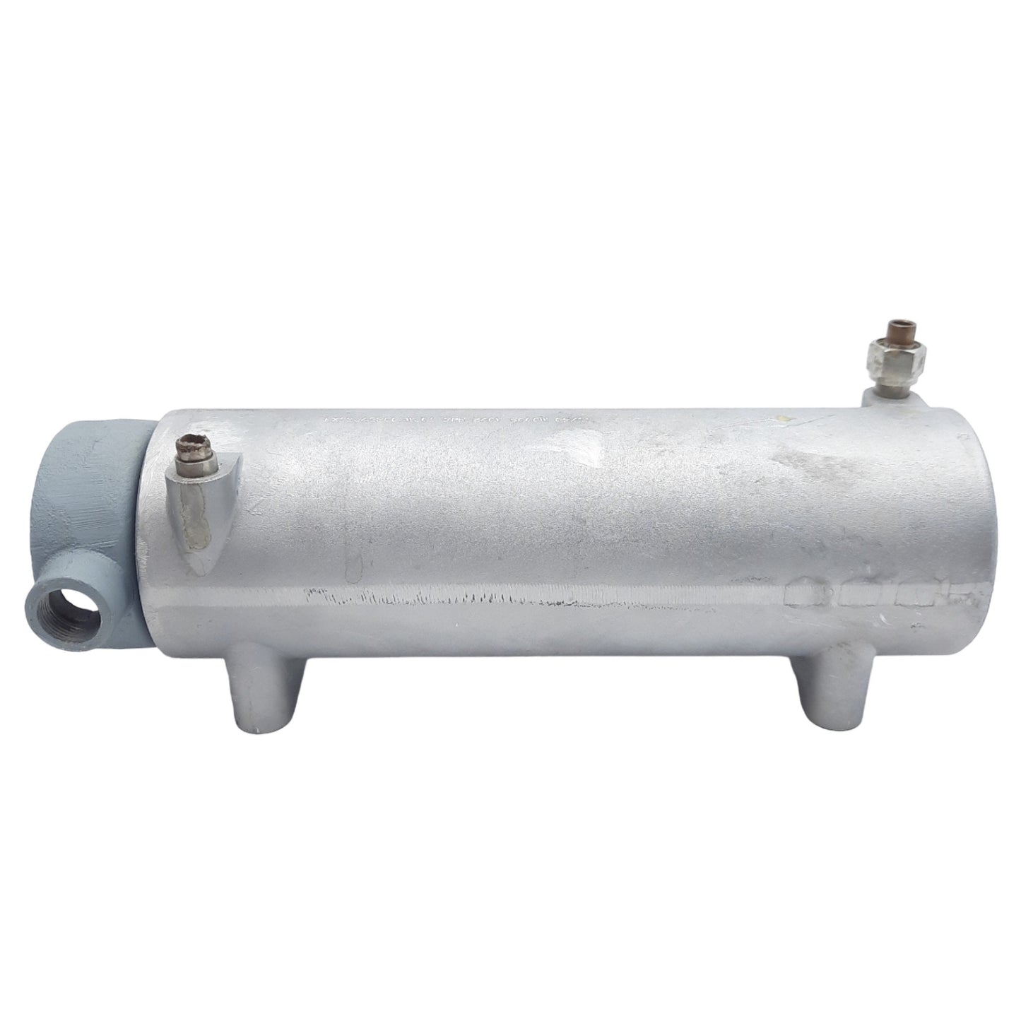 Used CAS BX13J4G300FWJ01 Circulation Heater, 6000W 240VAC 3Ø Delta, J-TC *Cut Pipe*