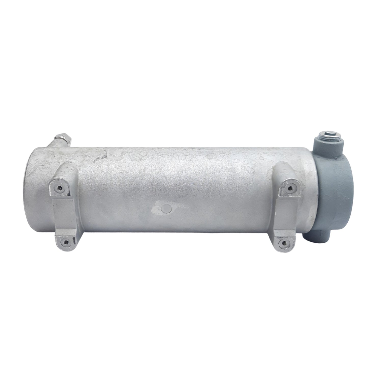 Used CAS BX13J4G300FWJ01 Circulation Heater, 6000W 240VAC 3Ø Delta, J-TC *Cut Pipe*