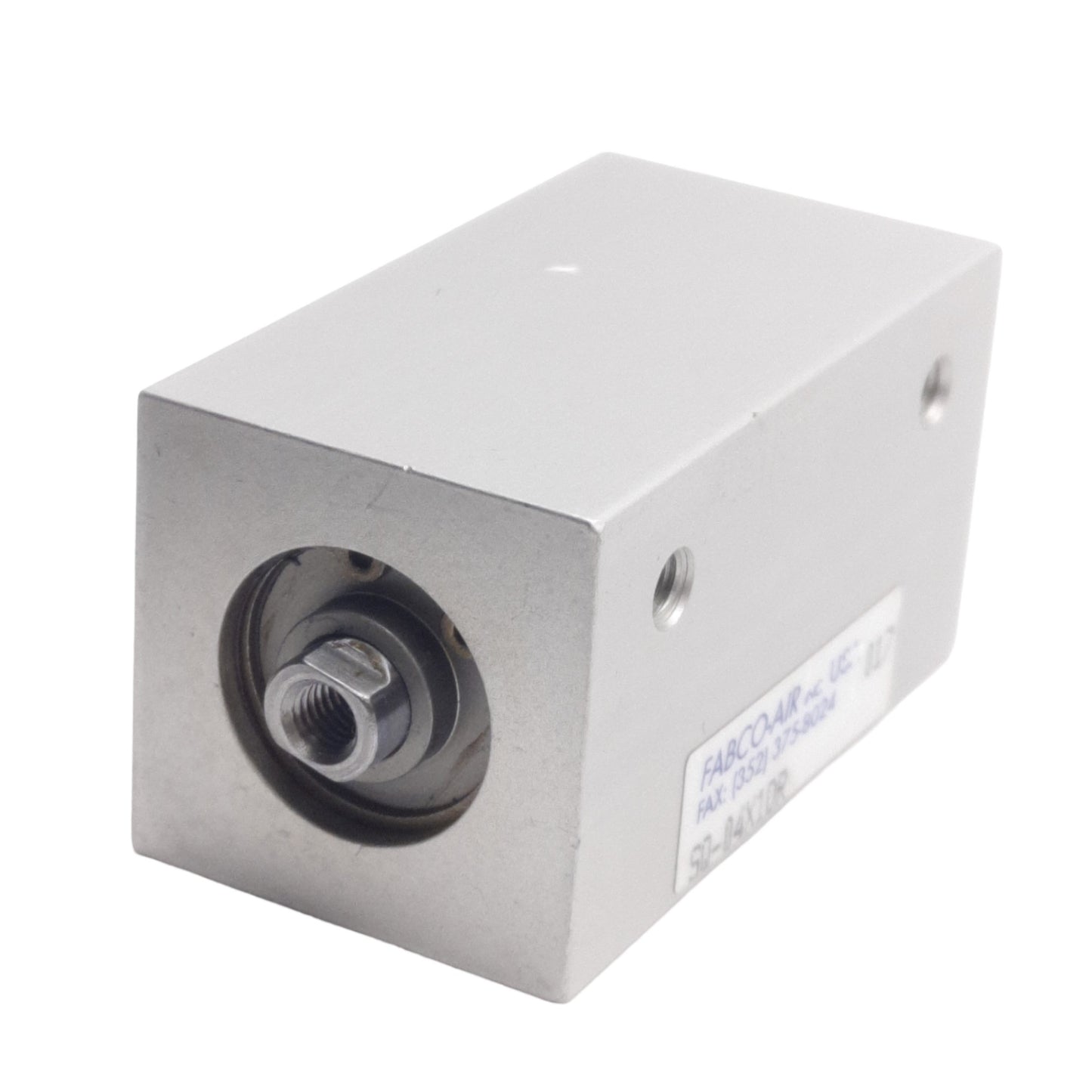 Used Fabco Air SQ-04X1DR Double Rod End Cylinder, 3/4in Bore, 1in Stroke, 10-150Psi