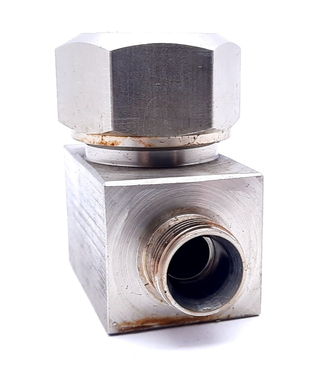 Used Swagelok SS-58S8 Lift Check Valve 316 Stainless Steel 2.2CV 1/2" Tube Fitting