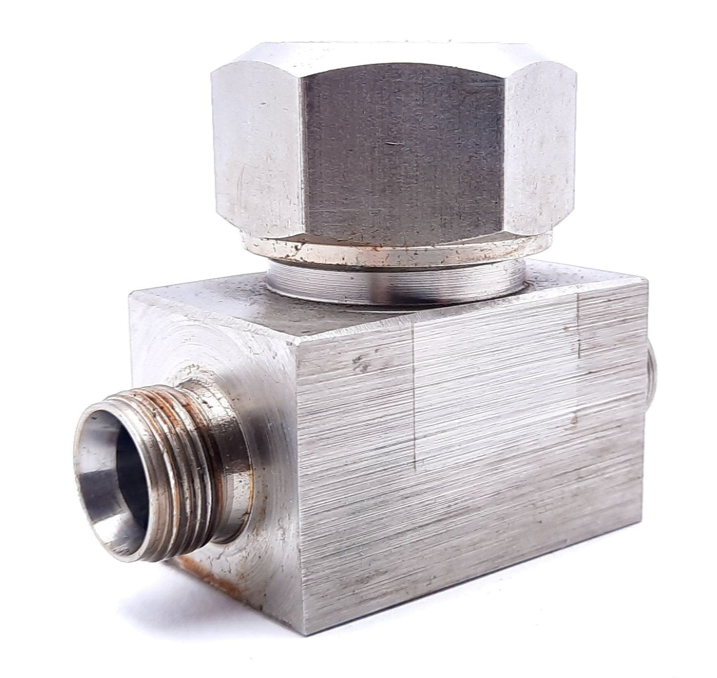 Used Swagelok SS-58S8 Lift Check Valve 316 Stainless Steel 2.2CV 1/2" Tube Fitting