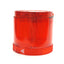 Used Werma 840.100.00 Stacklight Element, Red, 240VAC/DC, ø70mm x 66mm