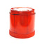 Used Werma 840.100.00 Stacklight Element, Red, 240VAC/DC, ø70mm x 66mm