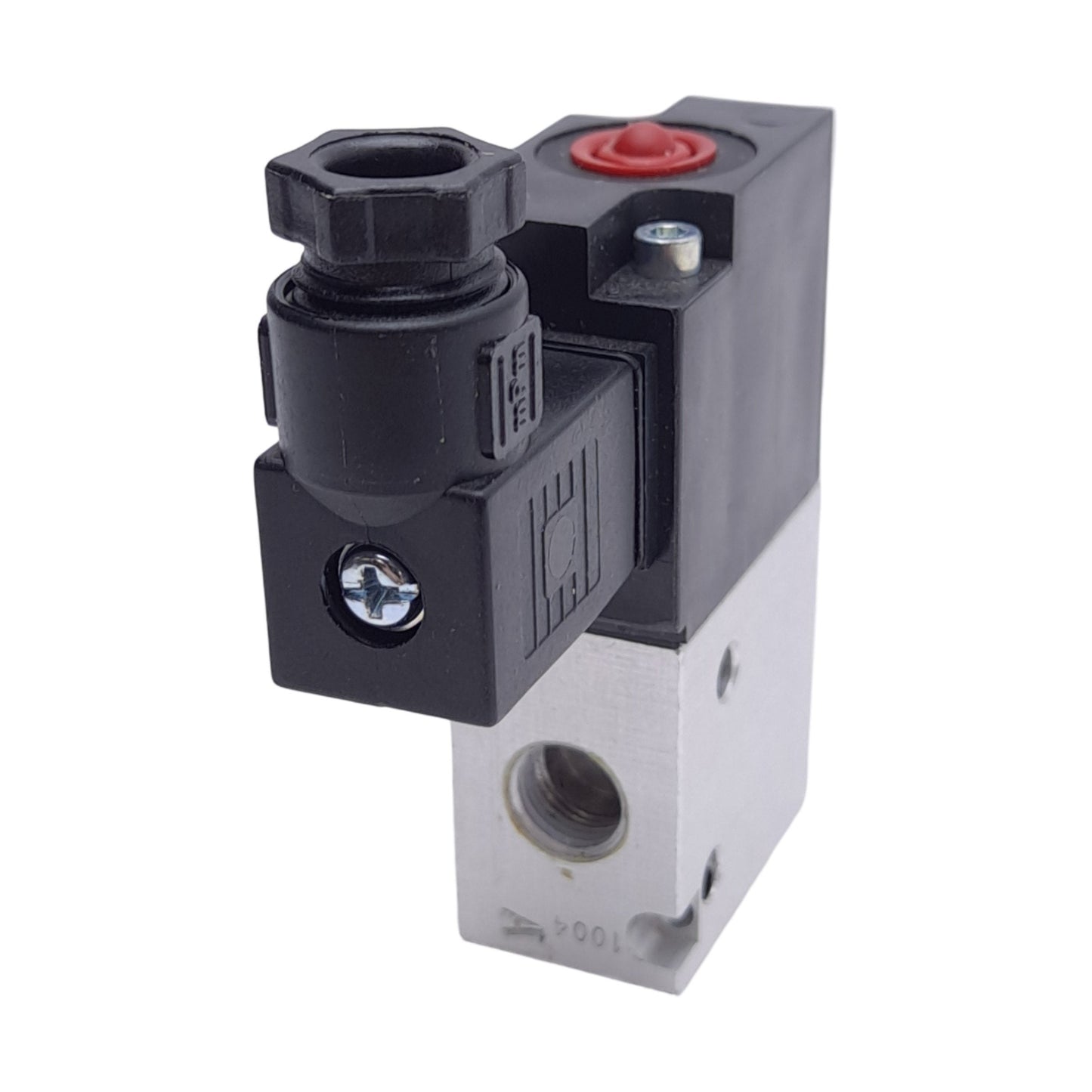 Used Humphrey V3103924VDC Solenoid Valve, 1/8" NPSF, Vacuum to 125psi, 24VDC Coil