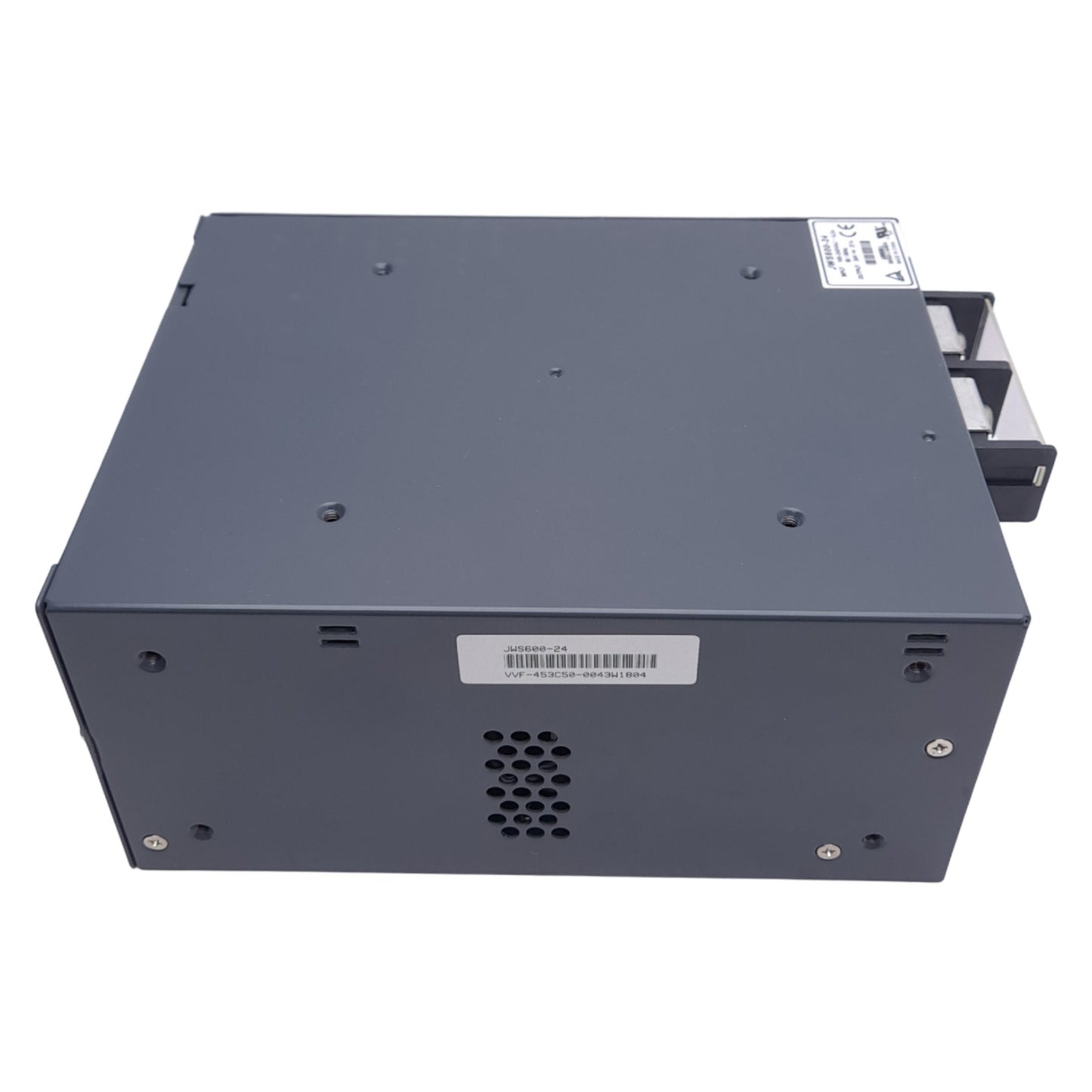 Used TDK-Lambda JWS600-24 Power Supply, 85-265VAC/120-330VDC In, 24VDC 27A 648W Out