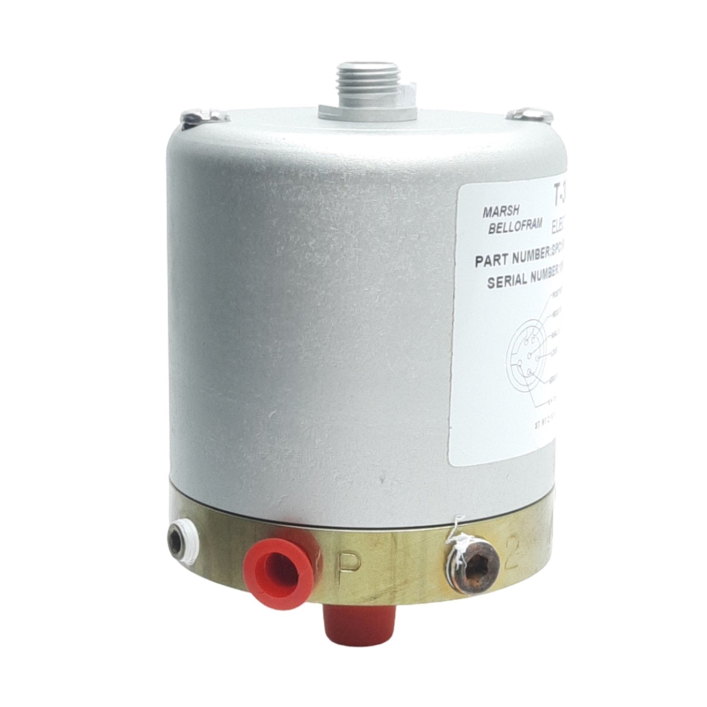 New – Open box Marsh Bellofram SPC1RM-0E10-0G600-S99-S8 Pressure Transducer, 15-24VDC, 0-10V