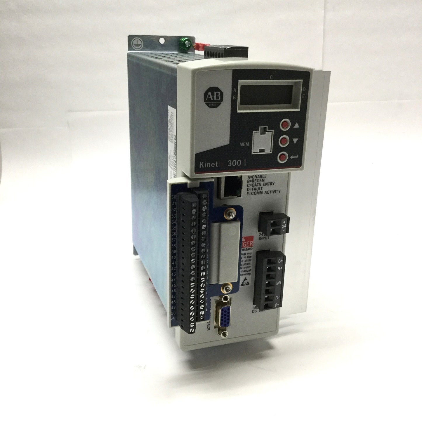 Used Allen Bradley 2097-V33PR5 Kinetix 300 Ethernet/IP Servo Drive 2kW 120/240VAC 3PH