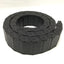 Used Igus 2450.07.100 Energy E-Chain Cable Carrier, Half Tube, 3" W x 1" H, 75" L