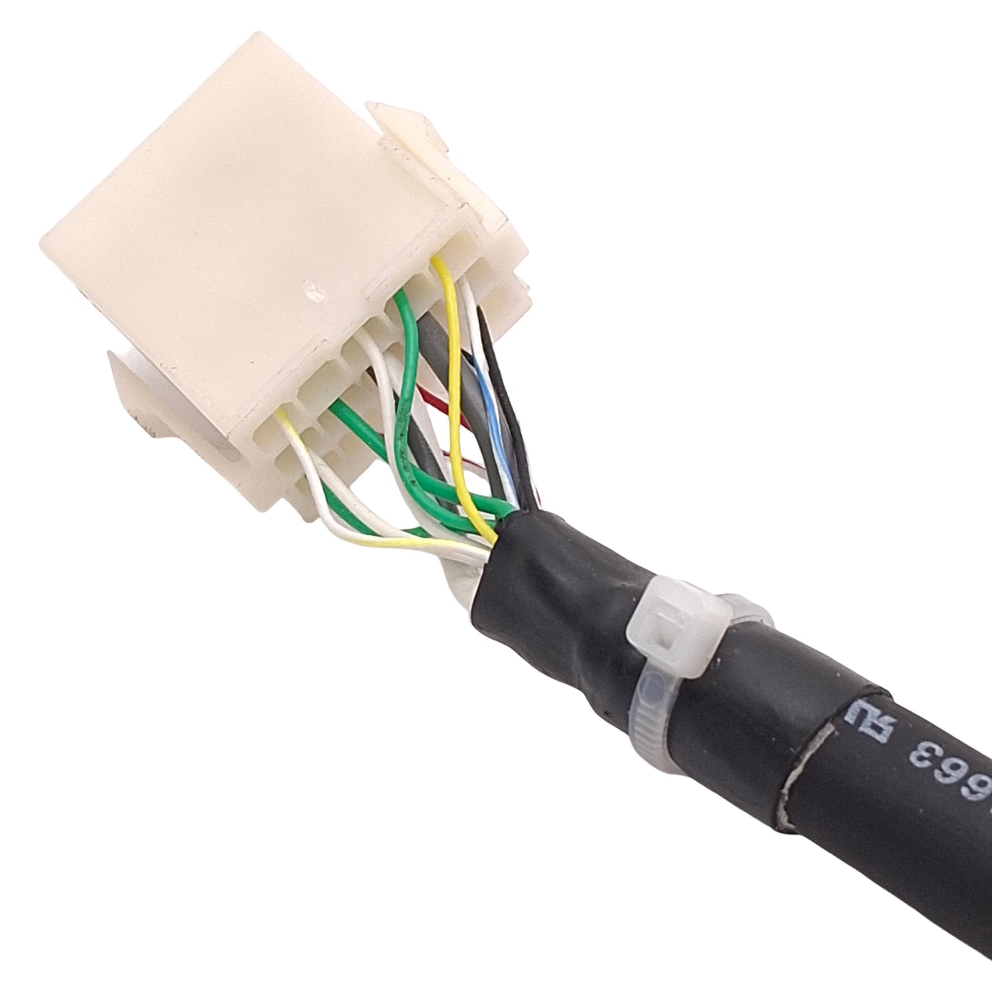 Used Allen Bradley 2090-XXNFT-S03 Kinetix Servo Motor Encoder Feedback Cable, 3m