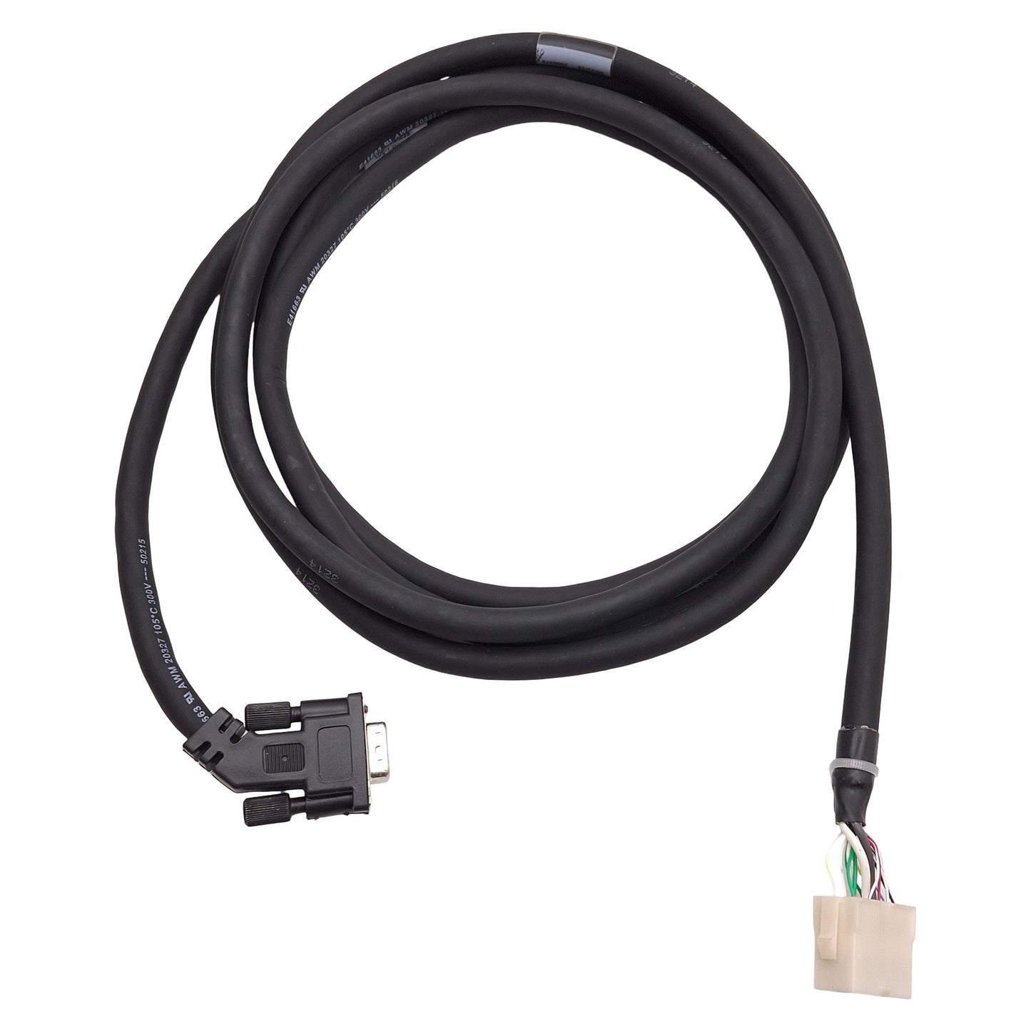 Used Allen Bradley 2090-XXNFT-S03 Kinetix Servo Motor Encoder Feedback Cable, 3m