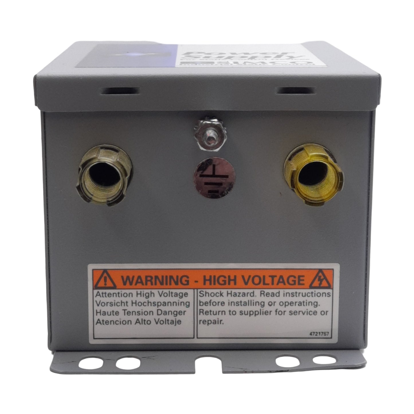 Used SIMCO 4000464 Power Supply For Static Control Devices 120VAC Input, 7.8kV Output