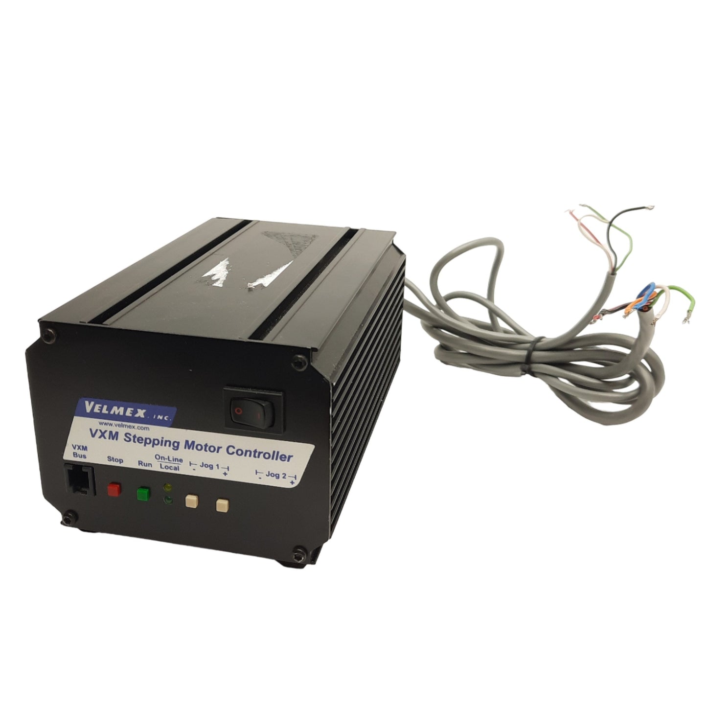 Used Velmex VXM-1 Stepping Motor Controller, Single Axis, RS-232, For 1/2 Step Motors