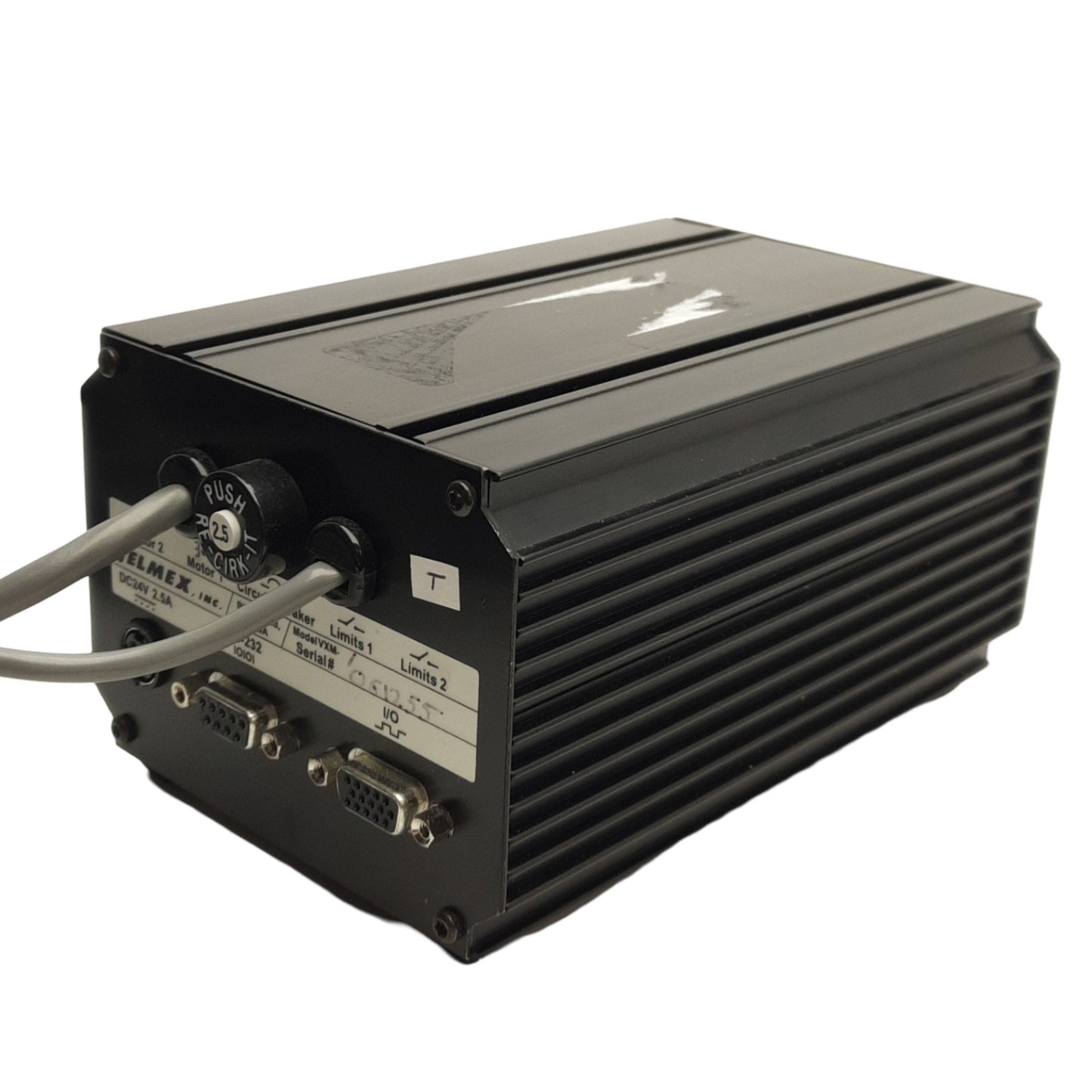 Used Velmex VXM-1 Stepping Motor Controller, Single Axis, RS-232, For 1/2 Step Motors