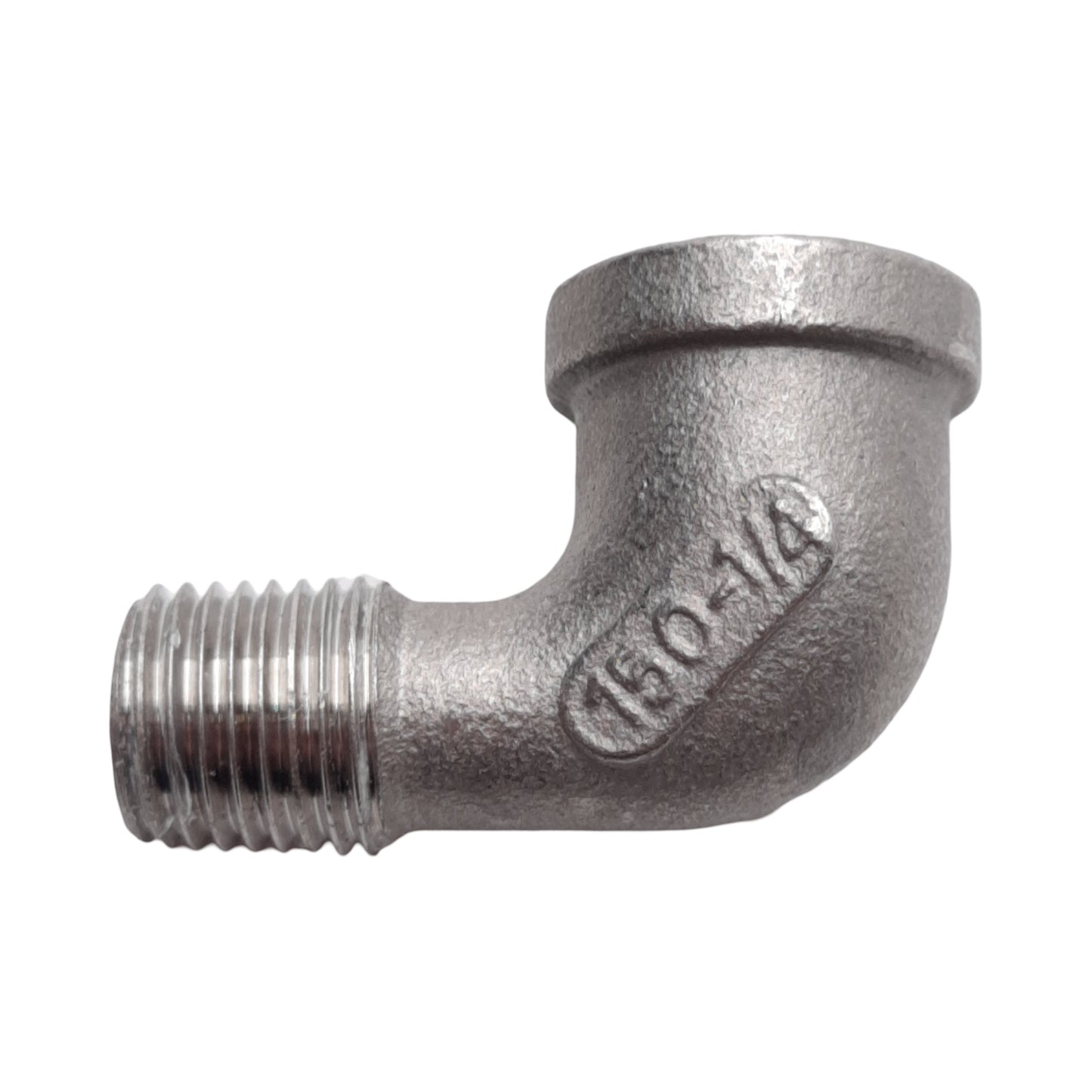 Used Lot of 10 USA Industrials ZUSA-PF-6723 Elbow Fitting, 1/4in NPT Male to Female