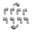 Used Lot of 10 USA Industrials ZUSA-PF-6723 Elbow Fitting, 1/4in NPT Male to Female