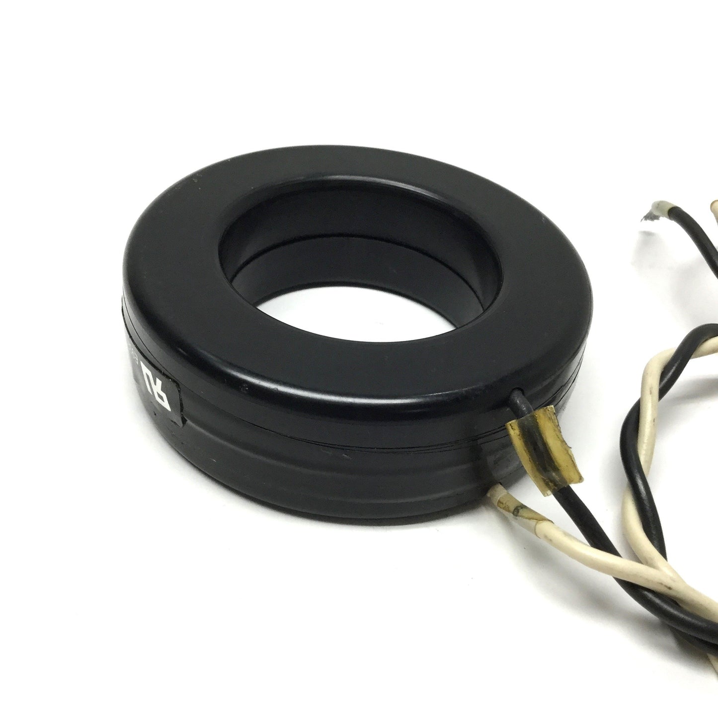 Used Instrument GE ITI 56RL-201-1 Current Transformer 200:1 50-400Hz 600V, Ø2.06" ID