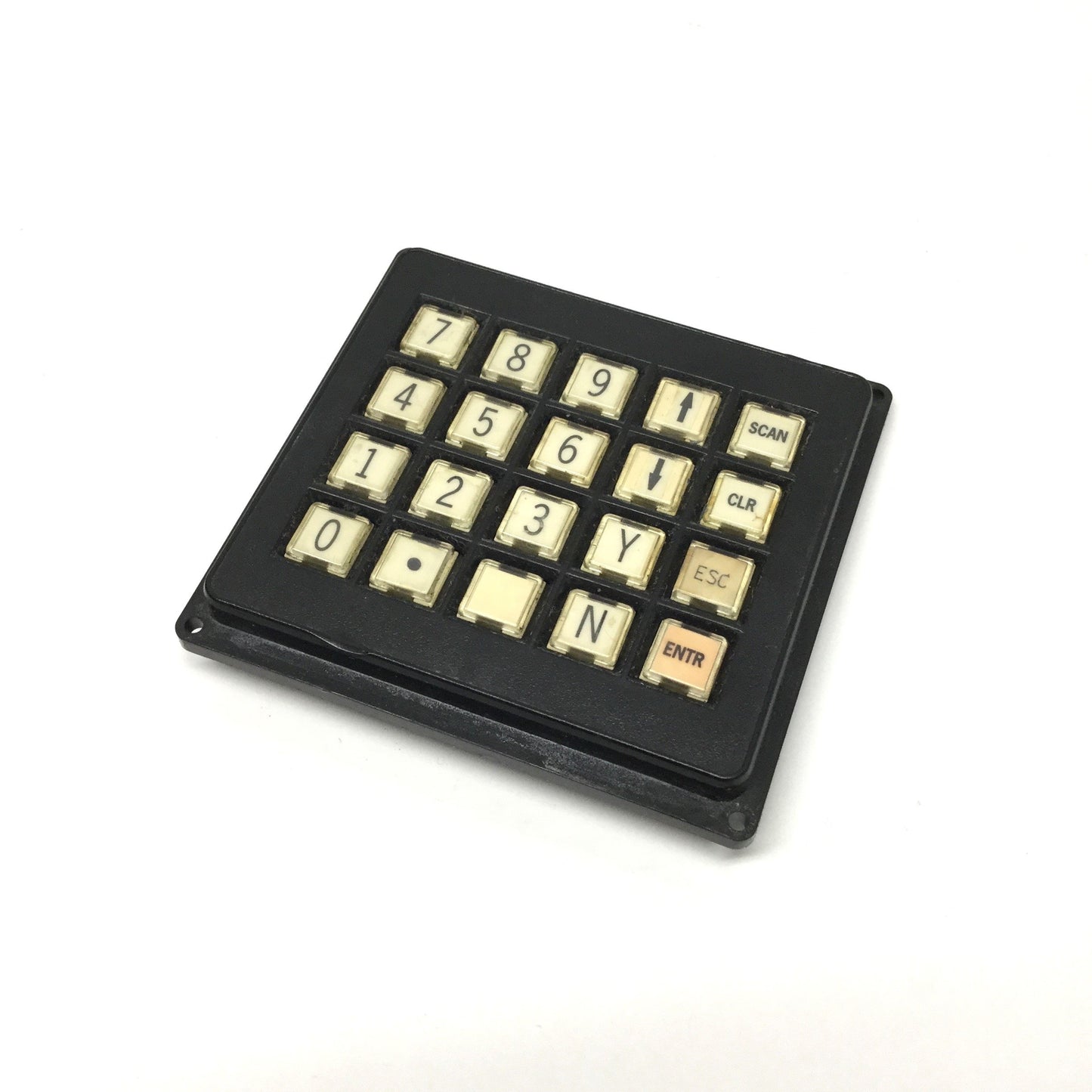 Used Grayhill 86JB2-201 Keypad Switch 20-Key, 5x4 Matrix Output, 24VDC, 9-pin Header