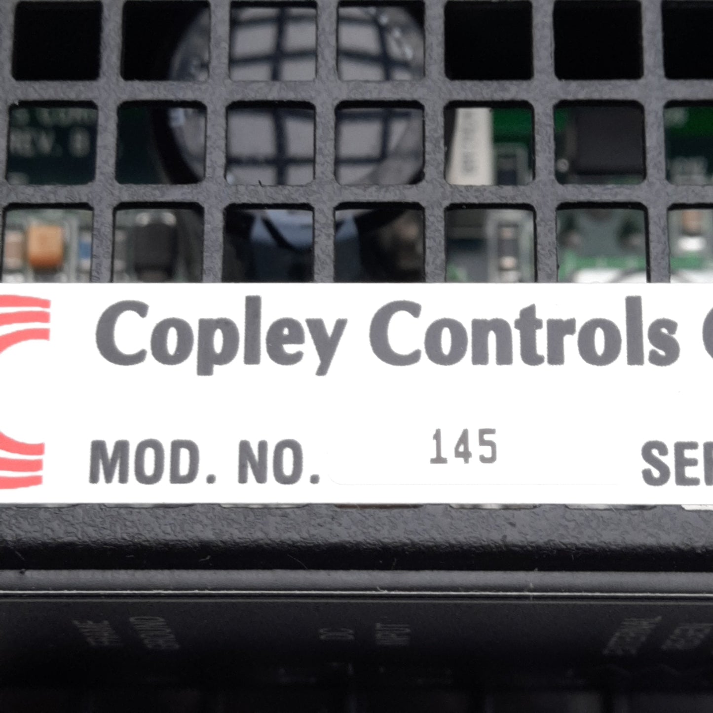Used Copley Controls Model 145 PWM Reverse Energy Dissipator, 20A, 1600W/s @ 375VDC