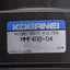 Used Koganei MMF400-04 Micro Mist Filter, Rc 1/2", 135psi Max, 0.01µm Filtration