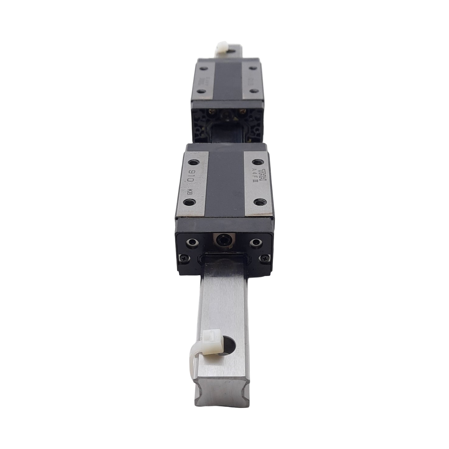 Used THK SHS20V2+330L Linear Guide Assembly, 330mm Rail, 79mm x 44mm Carriages