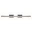 Used THK SSR25XW2+520LY Linear Guide Assembly, 520mm Rail, 83mm x 48mm Carriages