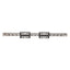 Used THK SSR25XW2+520LY Linear Guide Assembly, 520mm Rail, 83mm x 48mm Carriages