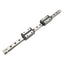 Used THK SSR25XW2+520LY Linear Guide Assembly, 520mm Rail, 83mm x 48mm Carriages