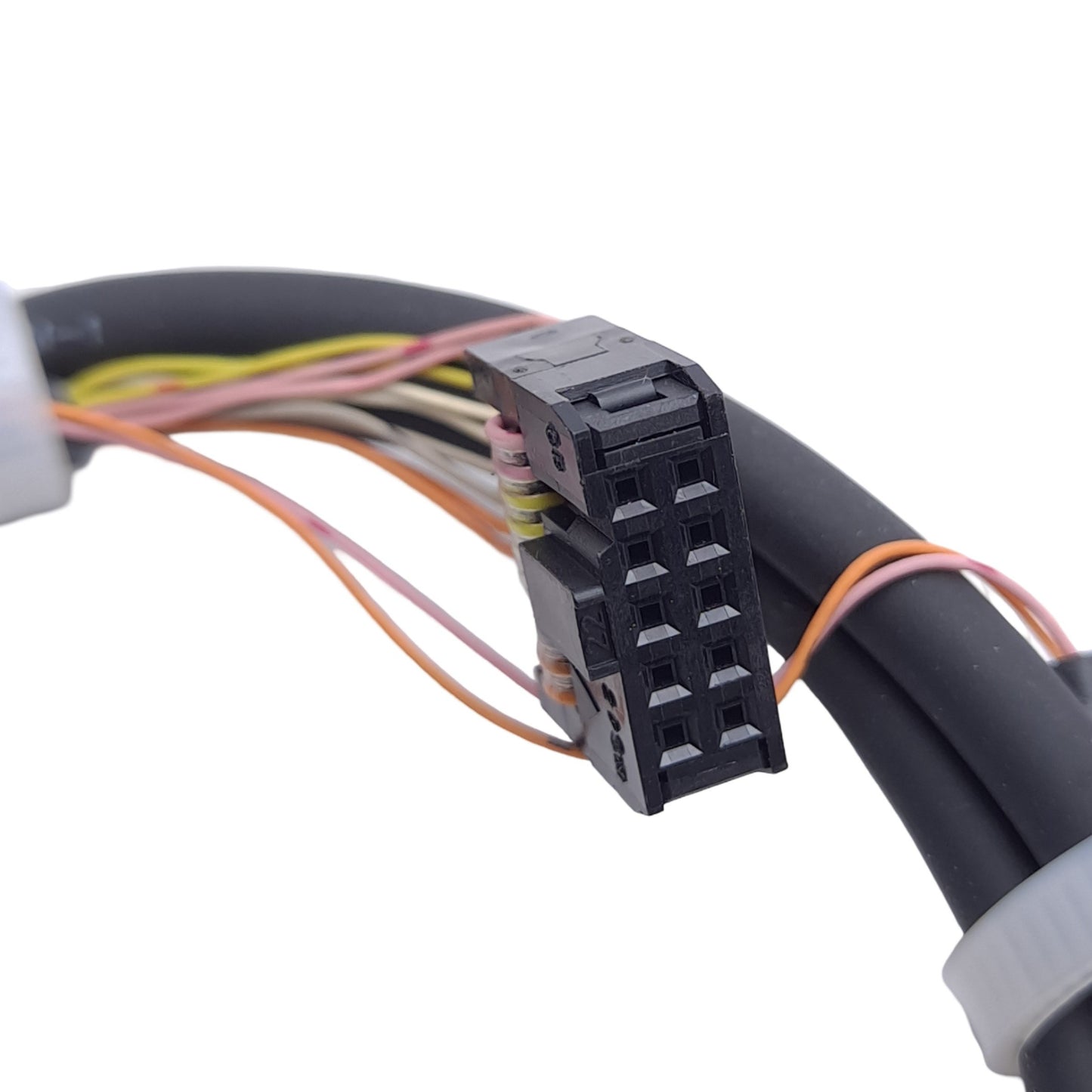 Used CCS EXCB2-M10-3 Cable, MIL 10-Pin Socket Connector to Flying Leads, 3ft Length