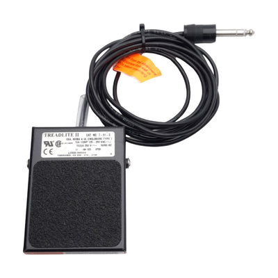 Used Dyamax Linemaster 40402 T-91-S Foot Switch Pedal 250VAC 15A SPDT 1/4" Phone Plug