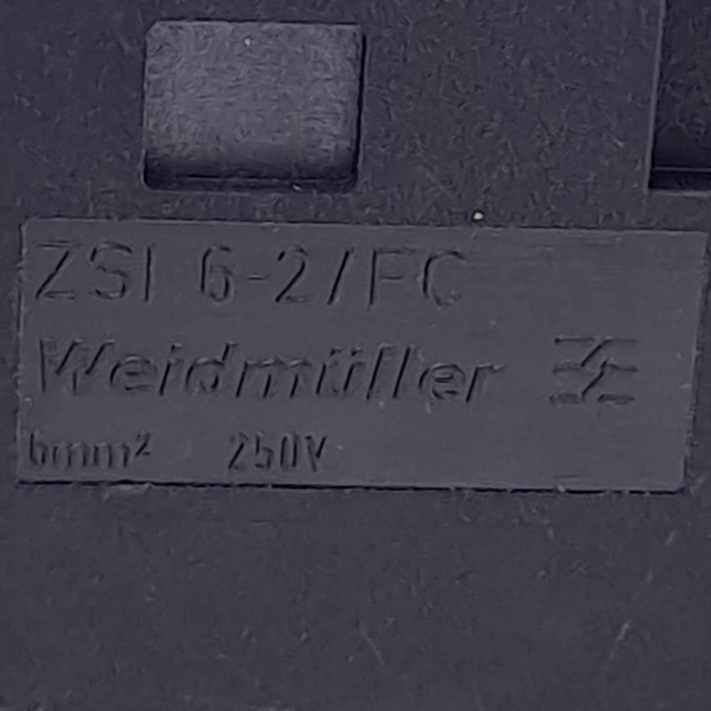 New – Open box Lot of 7 Weidmuller 1814690000 ZSI 6-2/FC Fuse Terminal, 1-Level, 1-Potential