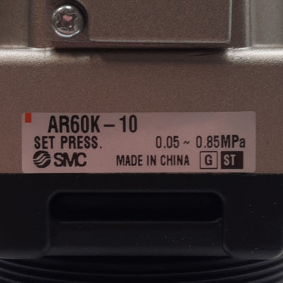 New SMC AR60K-10 Pneumatic Regulator, 1.0MPa Supply, 0.05-0.85MPa Set, 1in Rc Ports