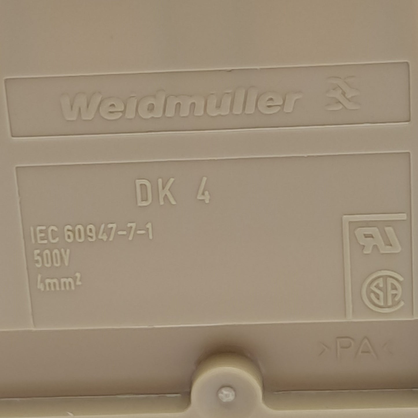 New – Open box Lot of 8 Weidmuller 0527660000 DK 4/35 Terminal Block, 2-Level, 2-Potential