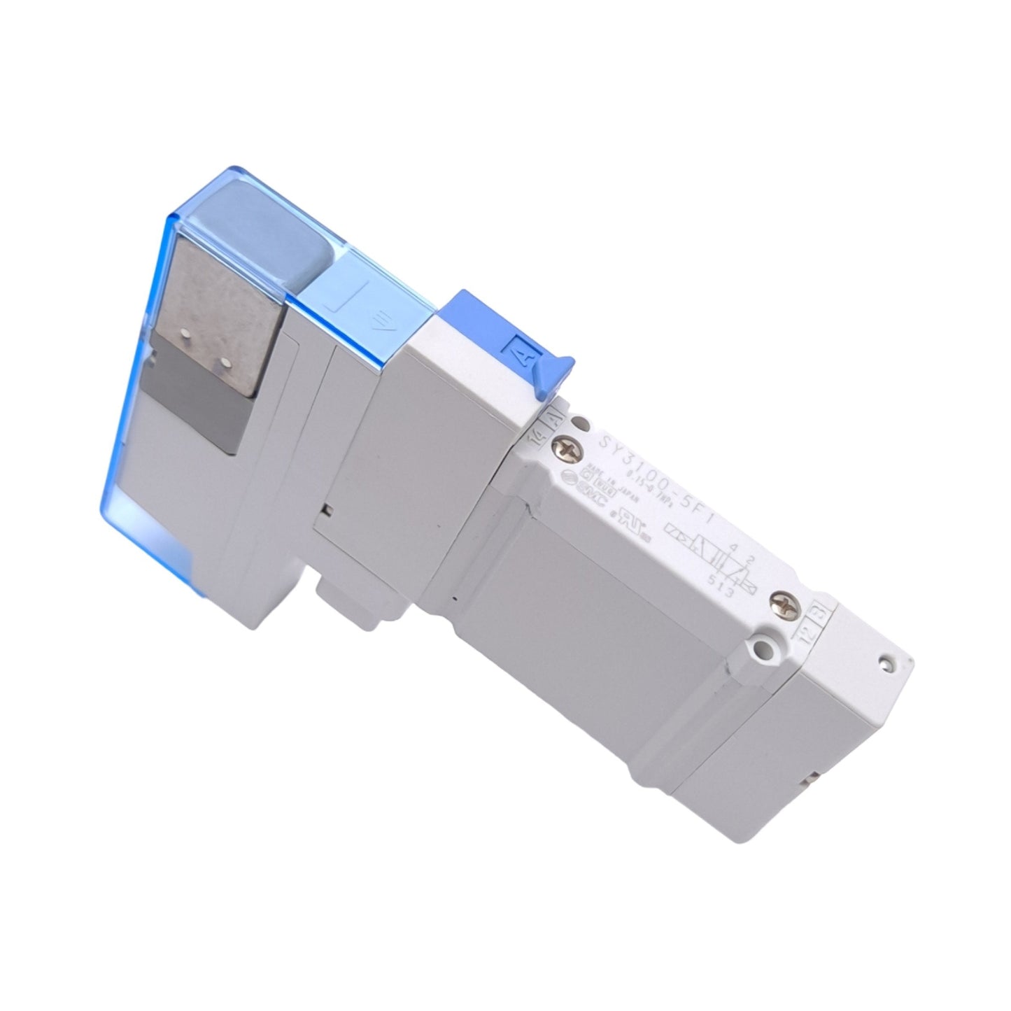 New – Open box SMC SY3100-5F1 Solenoid Valve, 2-Position 5-Port, 0.15-0.7MPa, 24VDC Coil