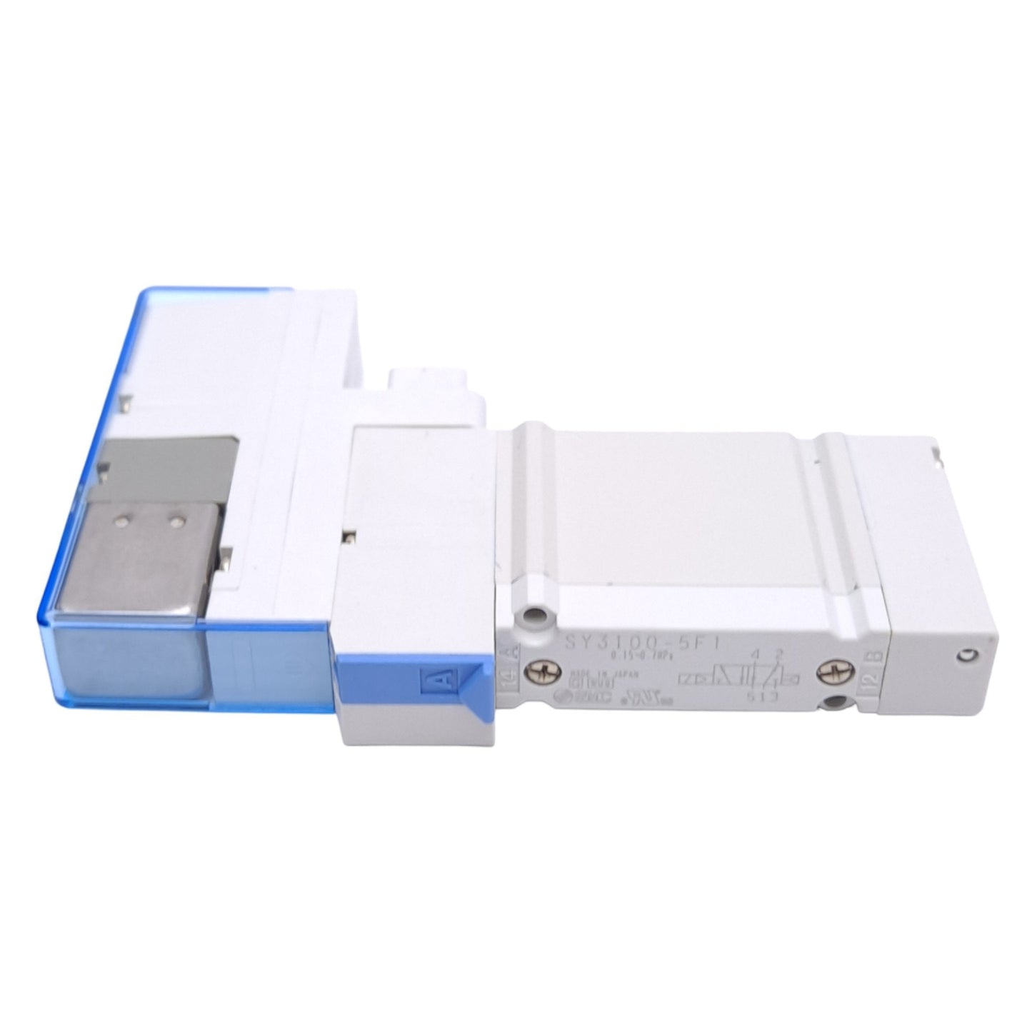 New – Open box SMC SY3100-5F1 Solenoid Valve, 2-Position 5-Port, 0.15-0.7MPa, 24VDC Coil