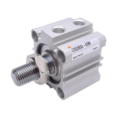 New – Open box SMC CDQ2B32-5DM Compact Pneumatic Cylinder, ø32mm Bore, 5mm Stroke, 1.0MPa Max