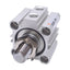New – Open box SMC CDQ2B32-5DM Compact Pneumatic Cylinder, ø32mm Bore, 5mm Stroke, 1.0MPa Max