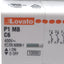 New – Open box Lovato P1MB3PC06 Miniature Circuit Breaker, 3-Pole, 6A, 230/400VAC, DIN Rail