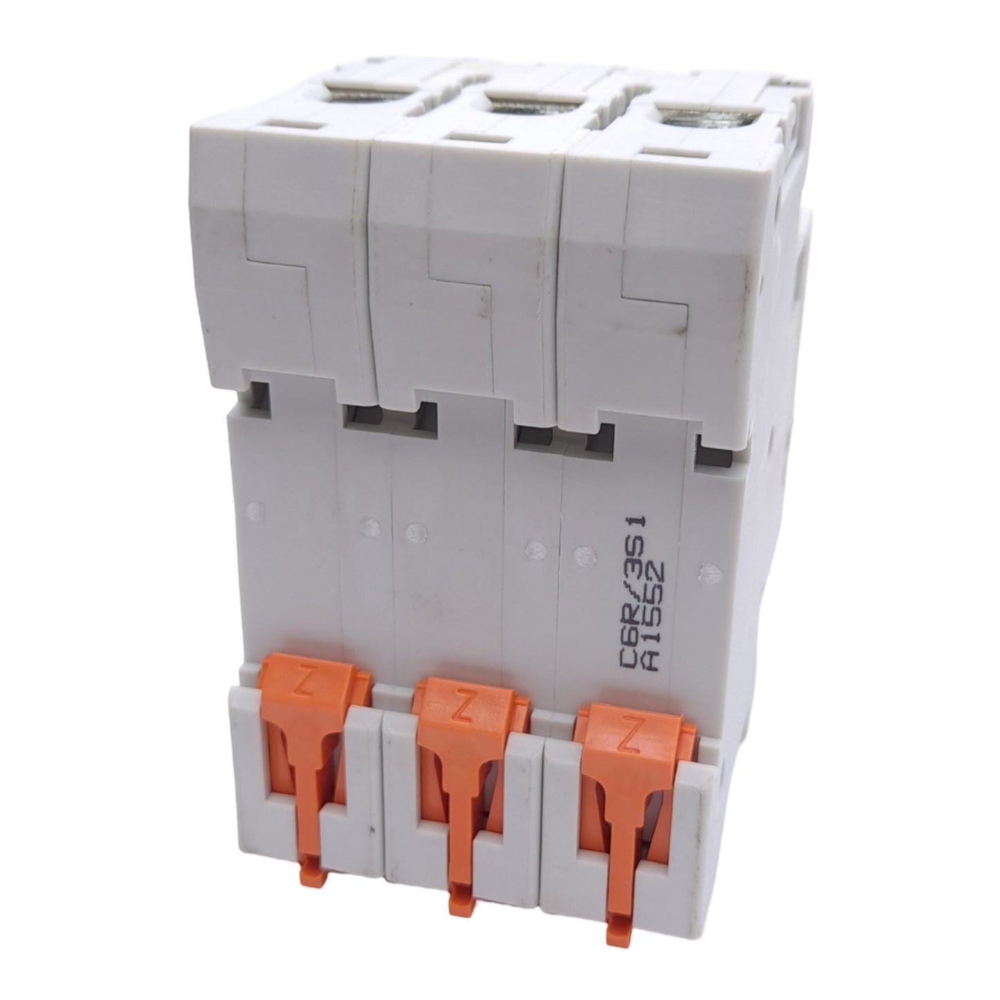New – Open box Lovato P1MB3PC06 Miniature Circuit Breaker, 3-Pole, 6A, 230/400VAC, DIN Rail
