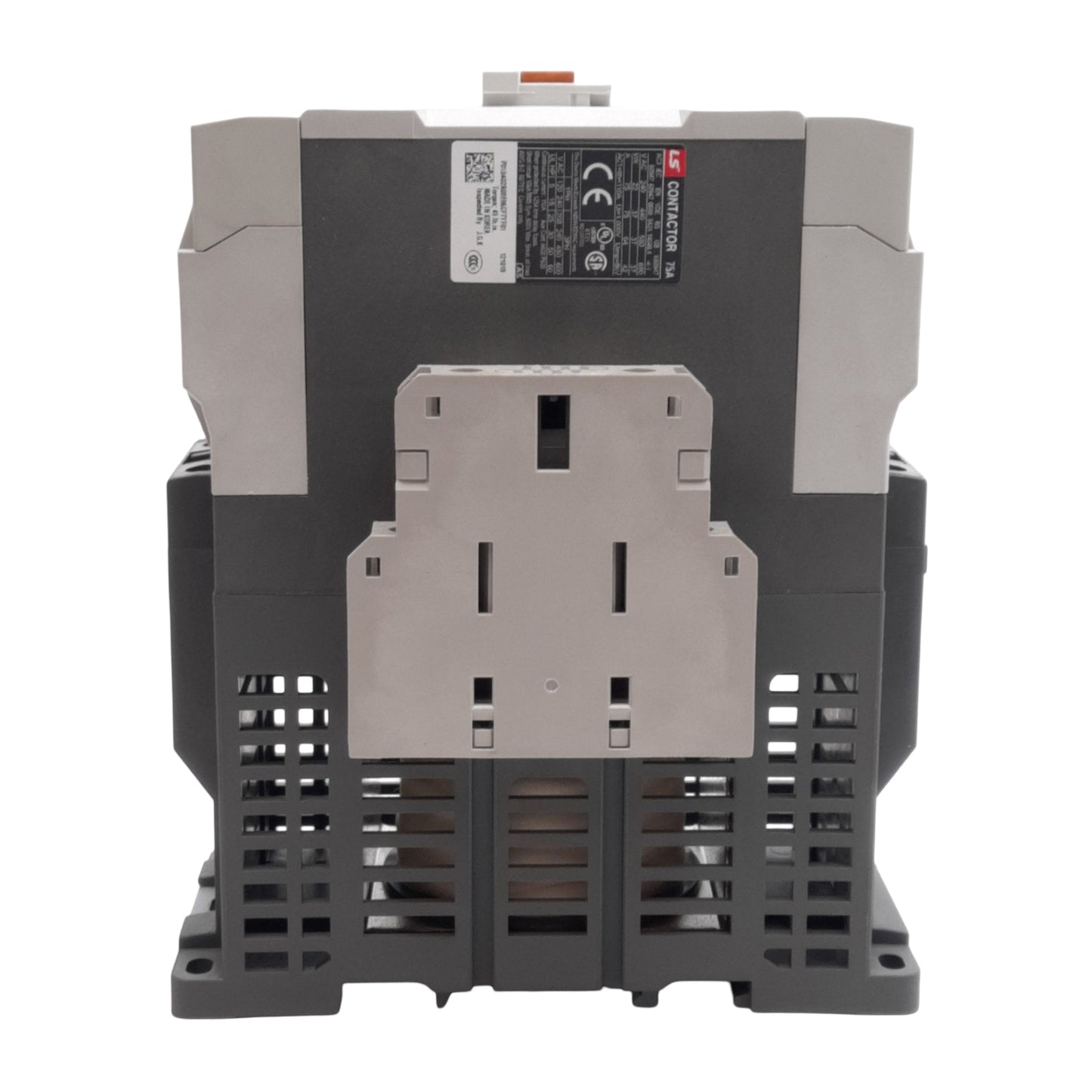 New LS Electric MC-75a Contactor, 3PST-NO, 75A 600VAC, 60HP, 2NO/2NC Aux, 24VDC Coil